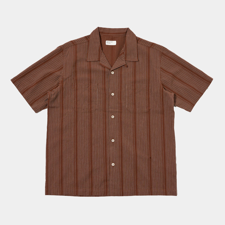 Universal Works Sal Road Shirt - Brown