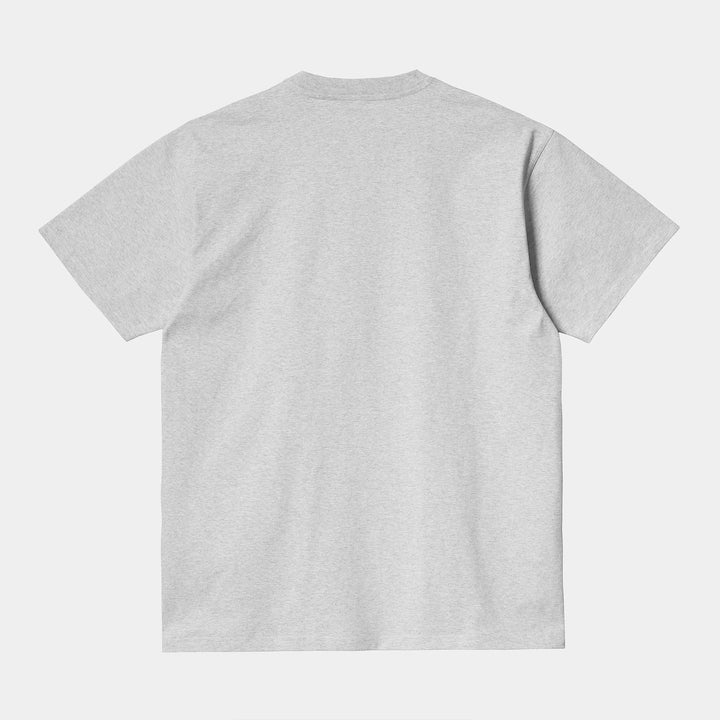 Carhartt WIP American Script T-Shirt - Ash Heather