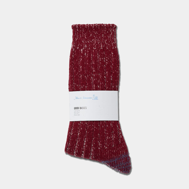 Merz B. Schwanen Socks - Red/Nature