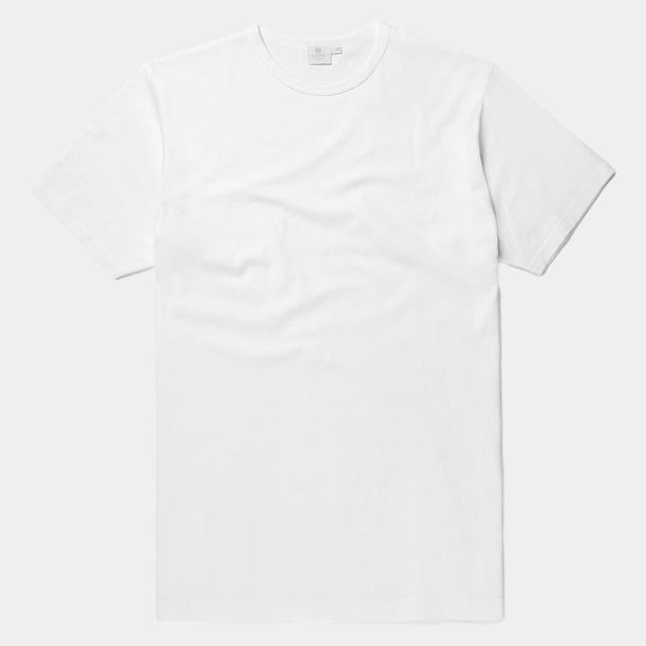 Sunspel Crew Neck T-Shirt - White