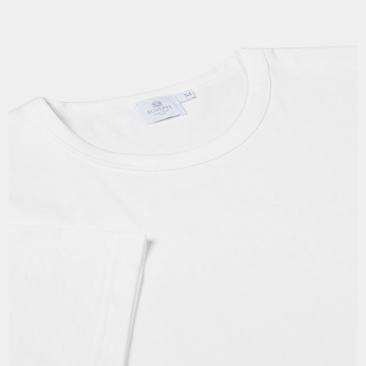 Sunspel Crew Neck T-Shirt - White