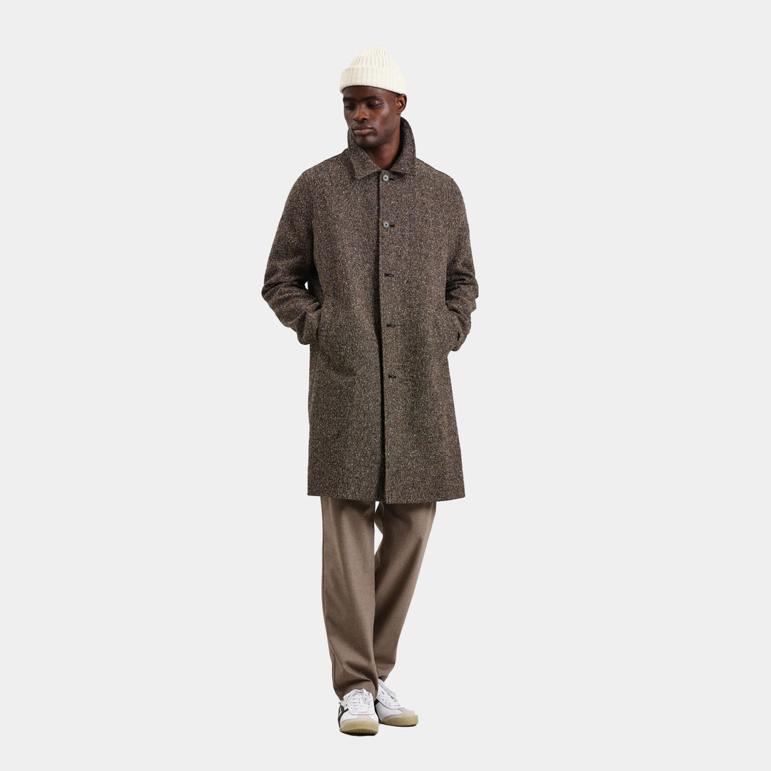 Wax London Stan Coat - Brown