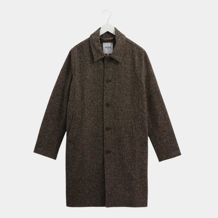 Wax London Stan Coat - Brown