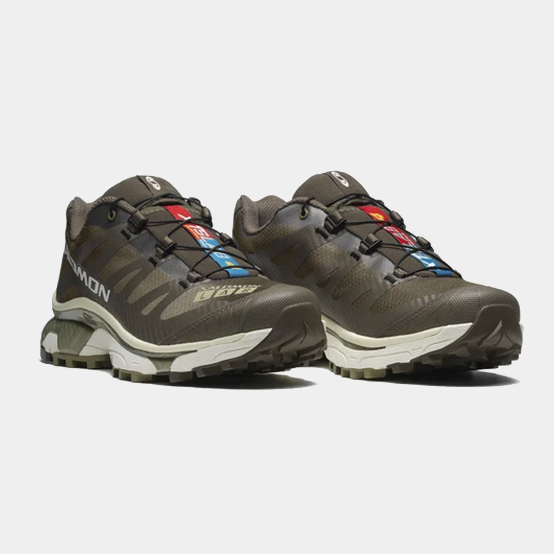 Salomon XT-4 OG Trainers - Aurora Borealis - Canteen/Transparent Yellow/Dried Herb