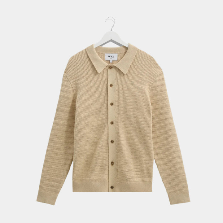 Wax London Tristan Shirt - Sand