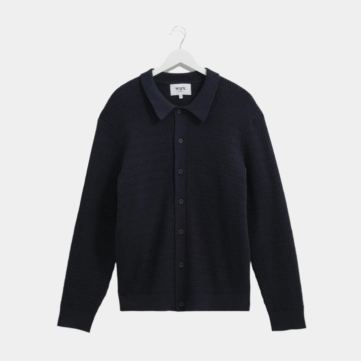 Wax London Tristan Shirt - Navy