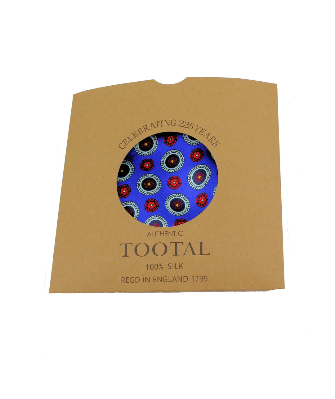 Tootal Bolton Silk Scarf - Royal