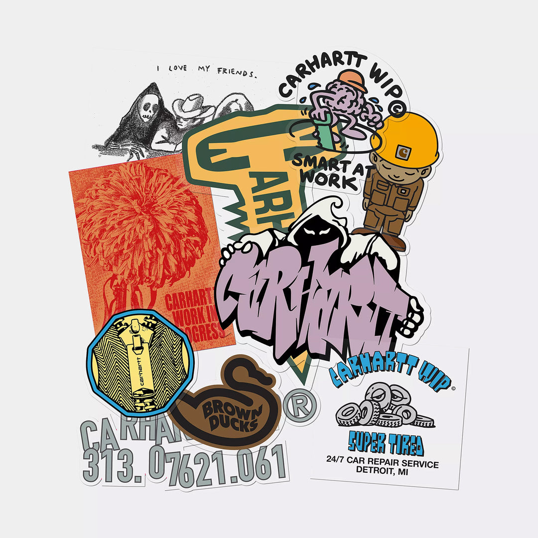 Carhartt WIP FW24 Sticker Pack - Multipack of 10