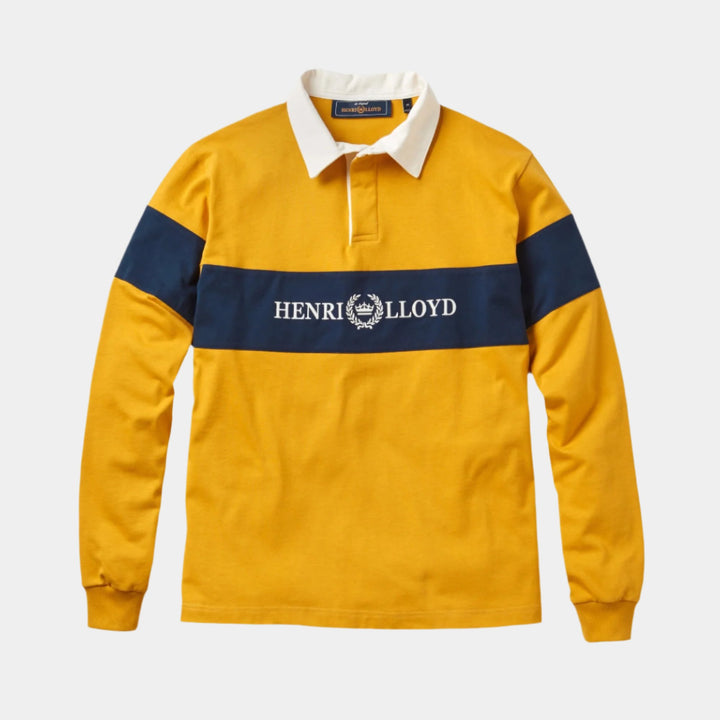 Henri Lloyd Voyager Rugby Shirt - Acid Yellow