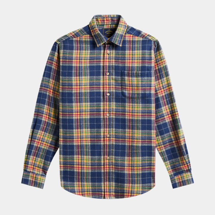 Portuguese Flannel Olissipo Shirt - Blue