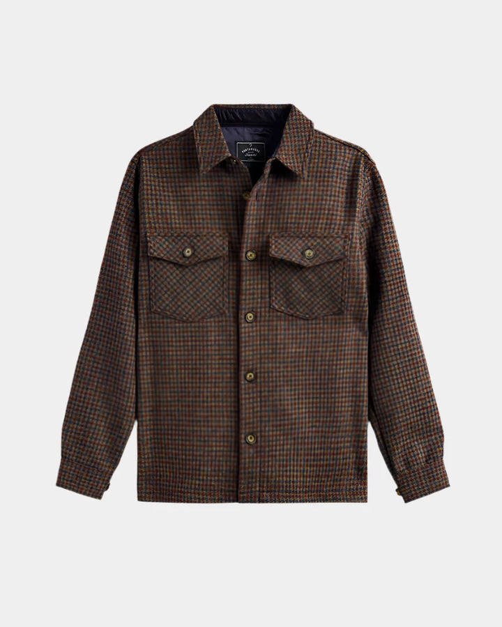 Portuguese Flannel Valle Overshirt - Ocean