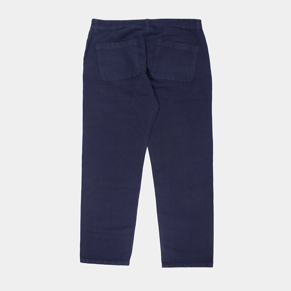 Vetra Hopsack Trousers - Navy