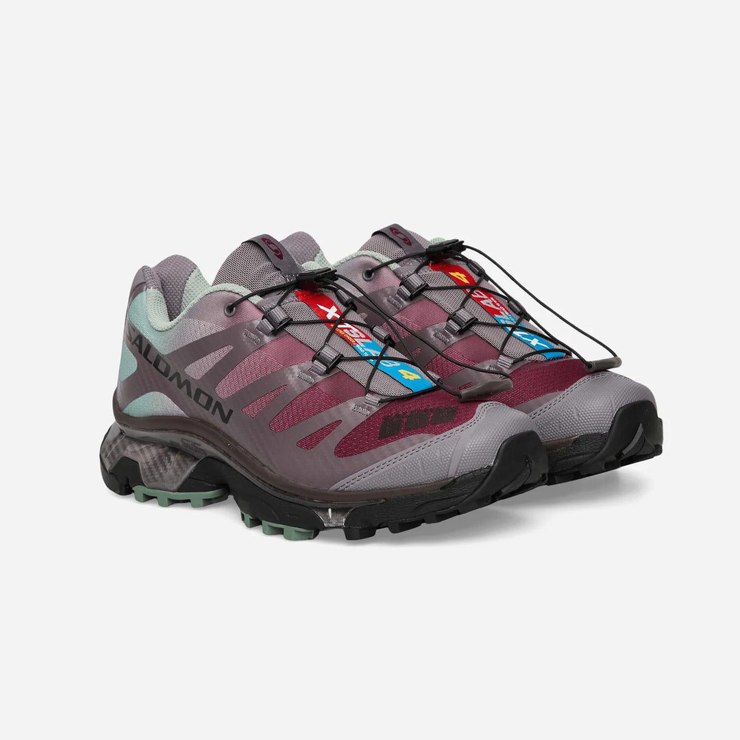 Salomon XT-4 OG Trainers - Excalibur/Green Milieu/Tawny Port