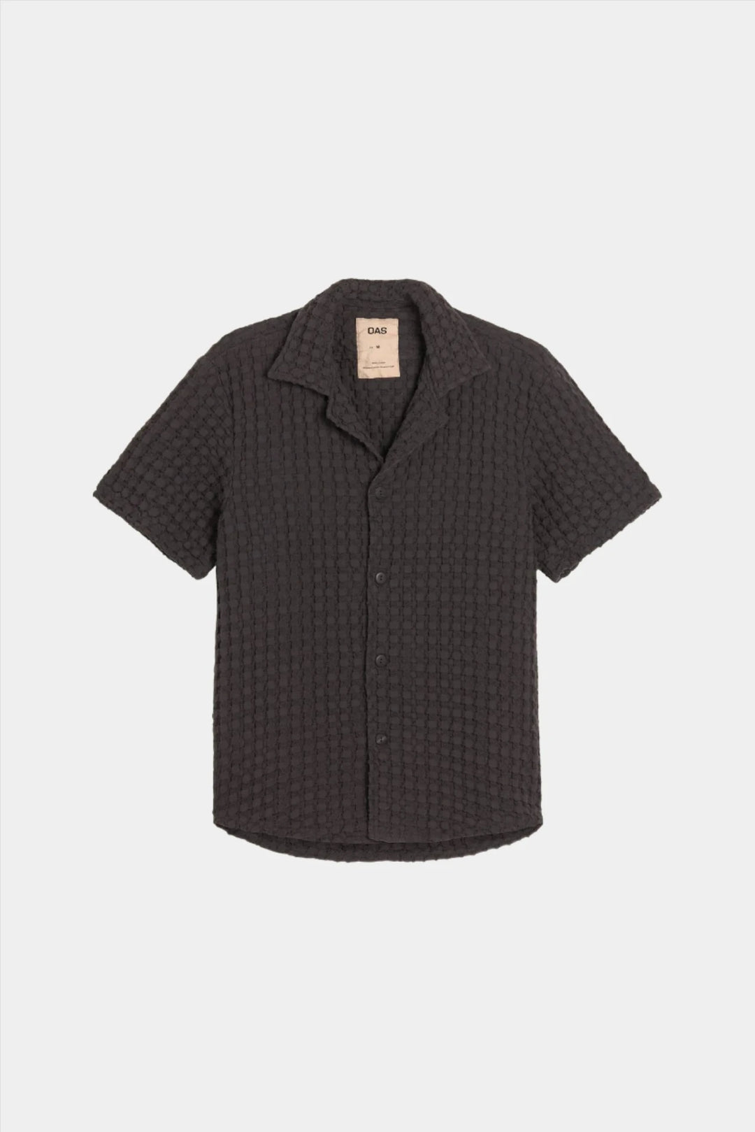 OAS Cuba Waffle Shirt - Nearly Black
