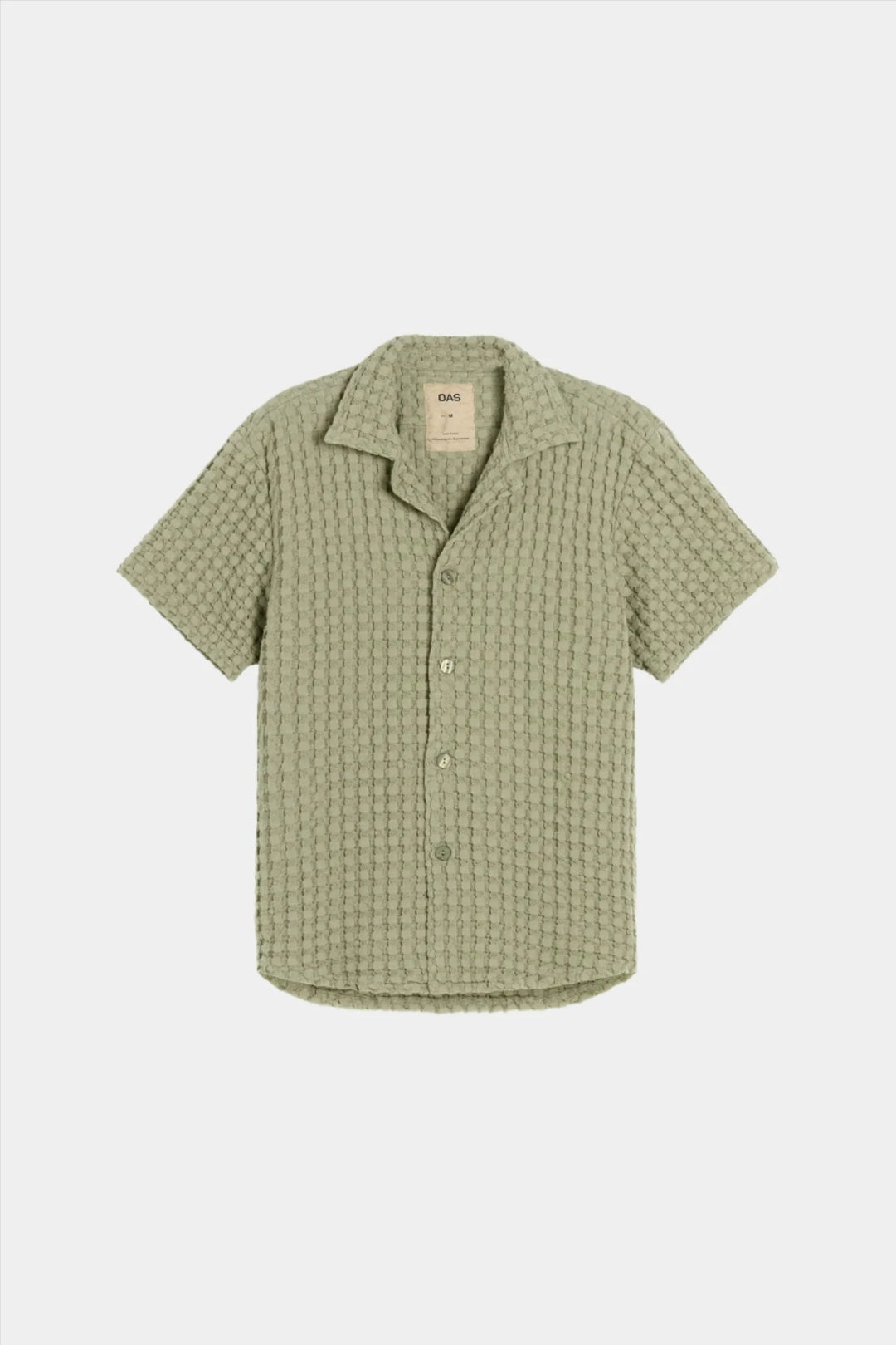 OAS Cuba Waffle Shirt - Dusty Green