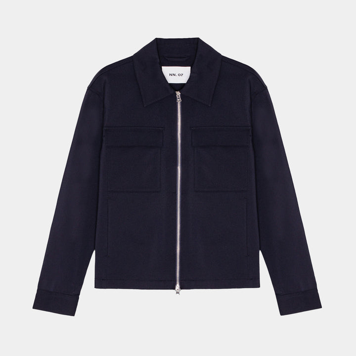 NN.07 Alban Jacket - Navy Blue