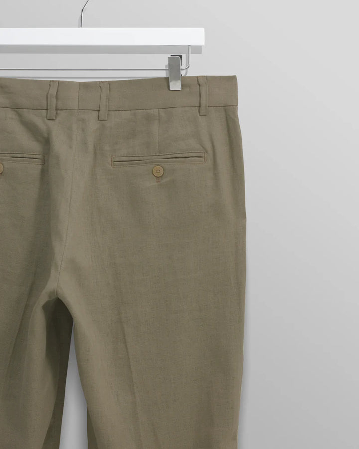 Wax London Alp Smart Trousers - Khaki