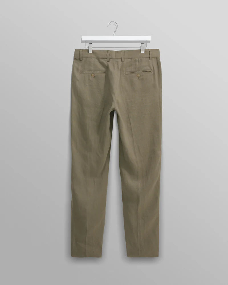 Wax London Alp Smart Trousers - Khaki