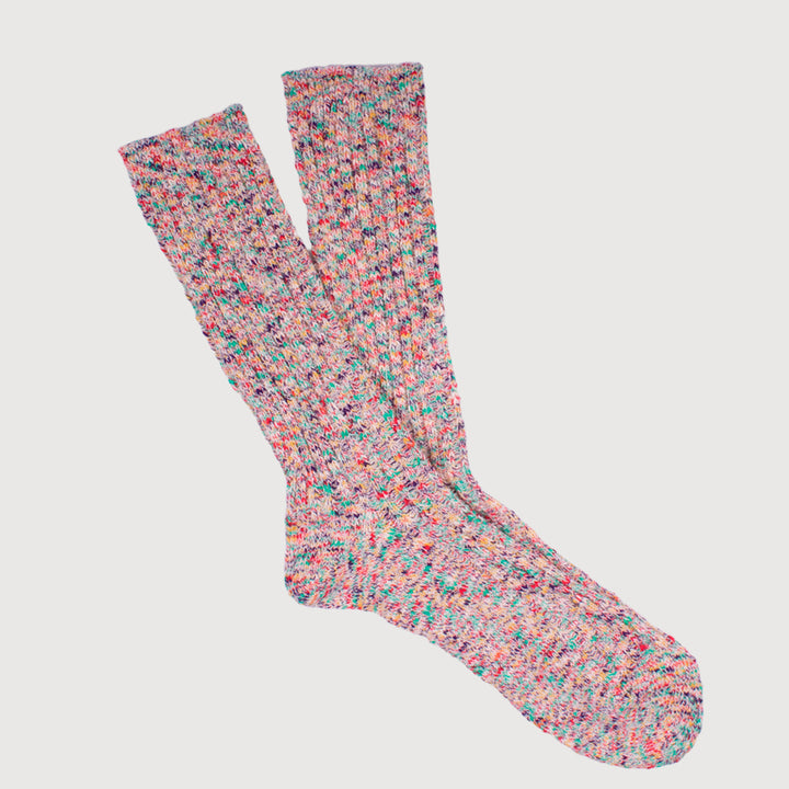 Anonymous-Ism Homespun Art Yarn Crew Socks - Multi