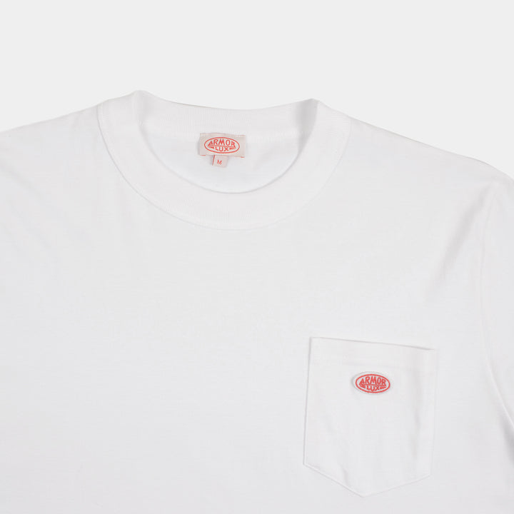 Armor-Lux Pocket T-Shirt - White