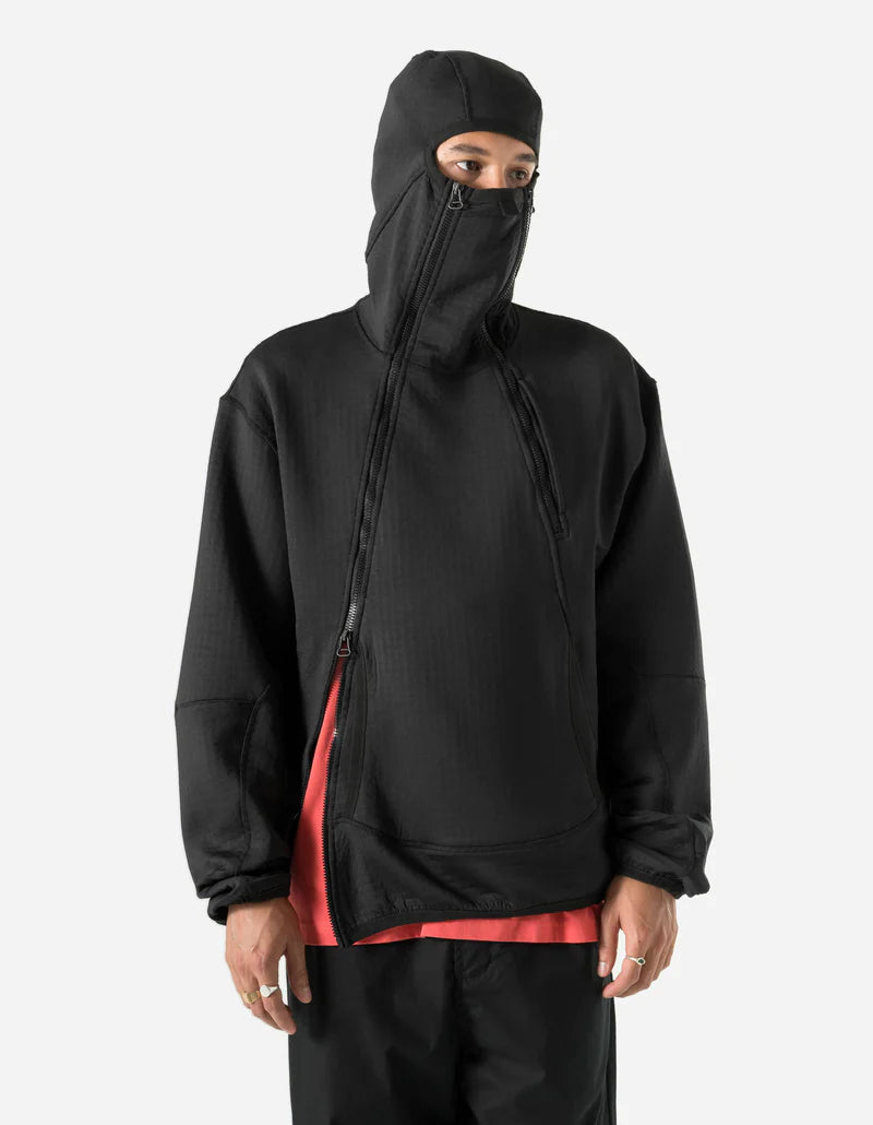 Maharishi Polartec Air Shinobi Hooded Sweat - Black