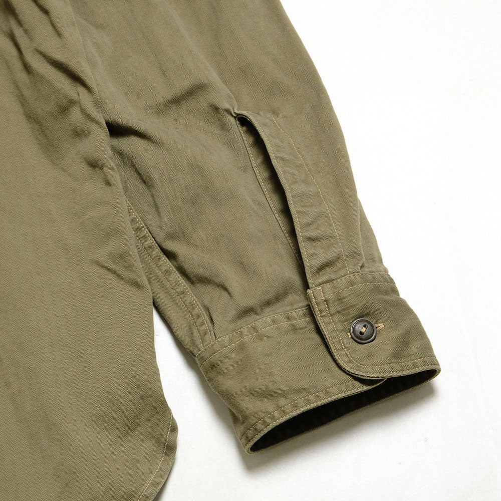 Buzz Rickson's Herringbone Work Shirt - Olive