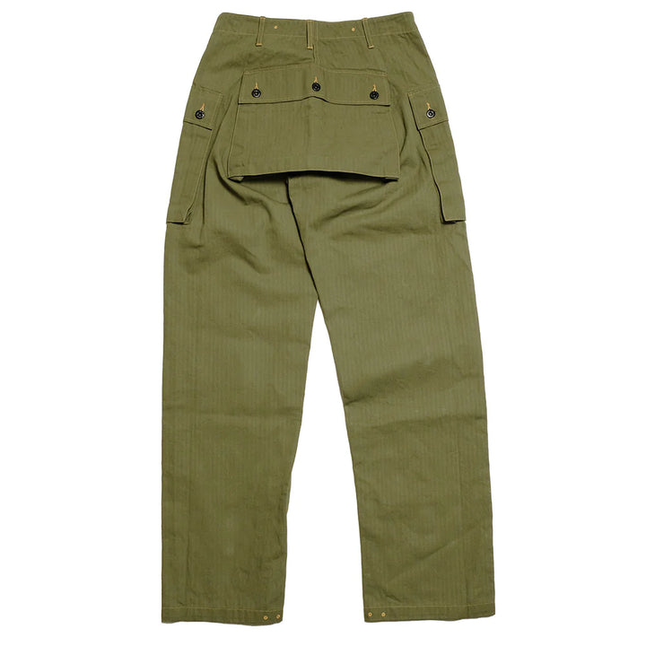 Buzz Rickson's US Marine Corps Herringbone Pants - Olive