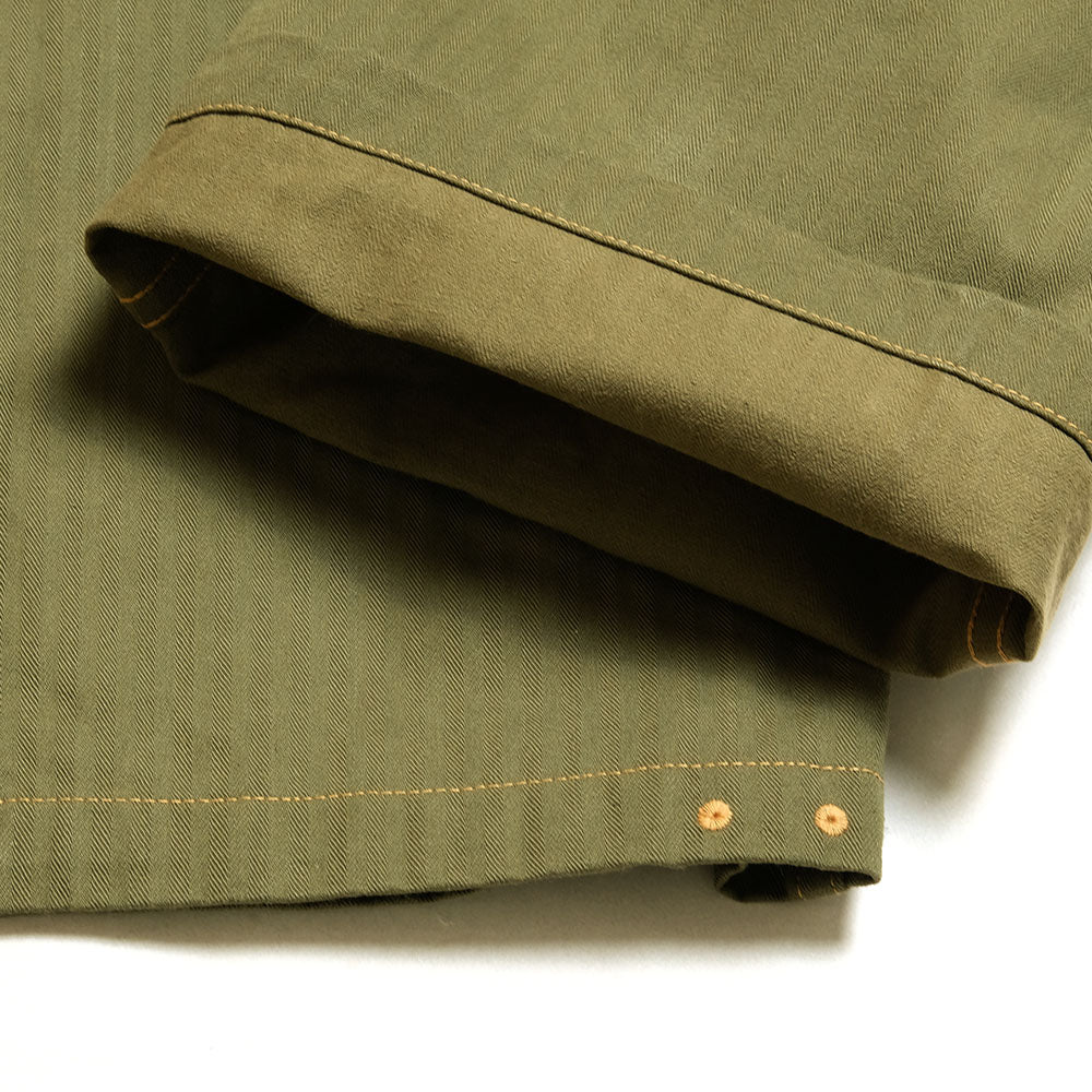 Buzz Rickson's US Marine Corps Herringbone Pants - Olive