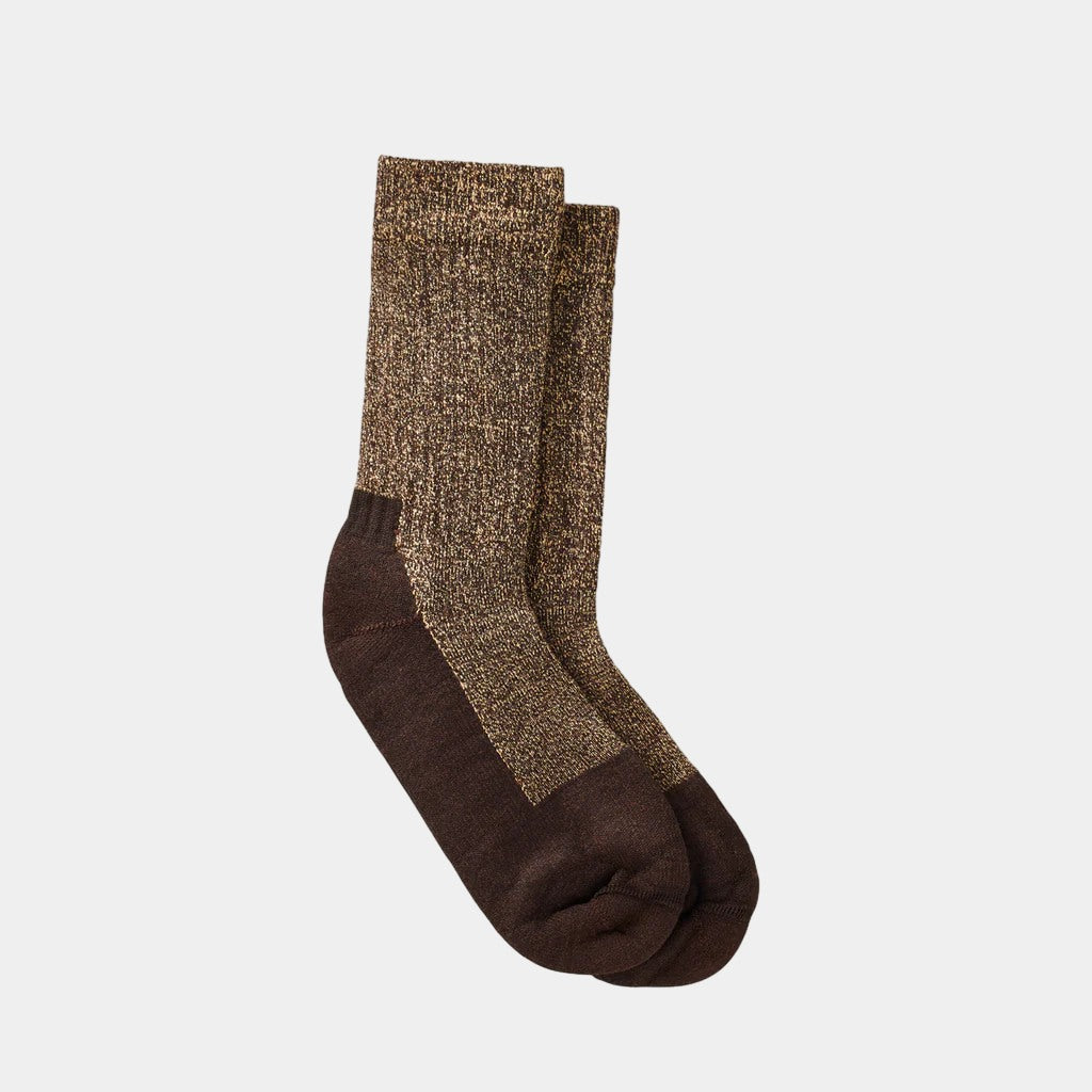Red Wing Deep Toe Capped Wool Socks - Brown