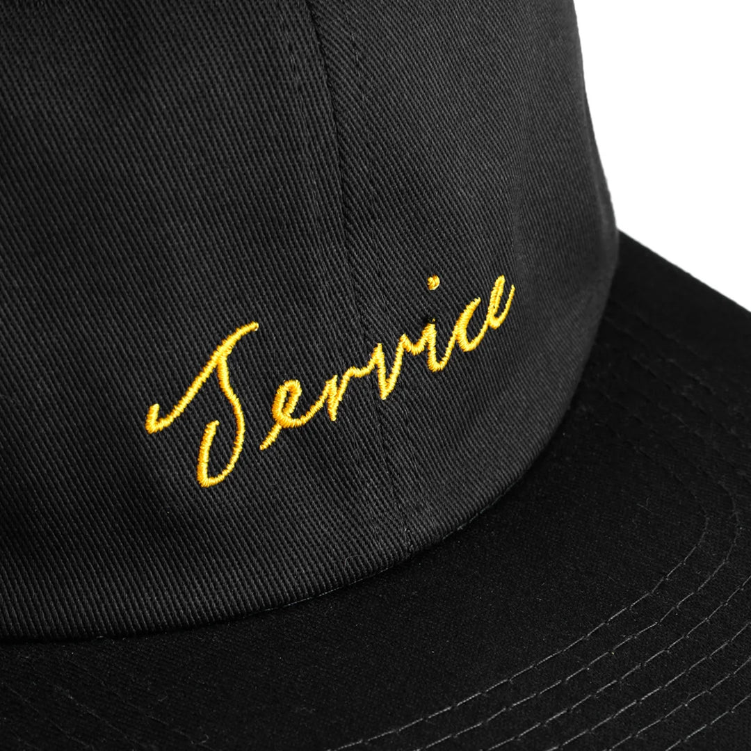 Service Works Script Cap - Black