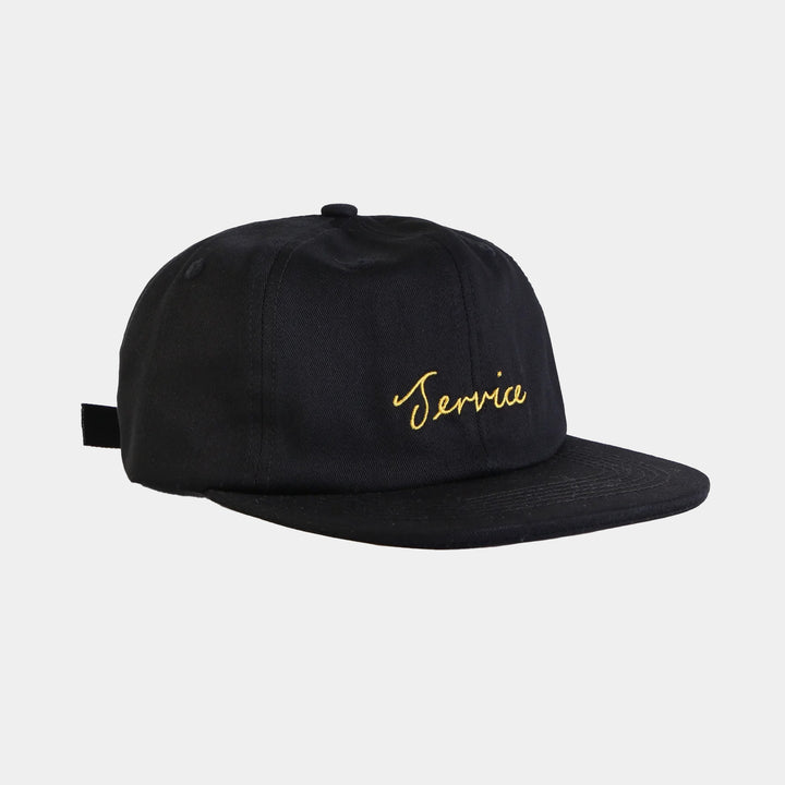 Service Works Script Cap - Black