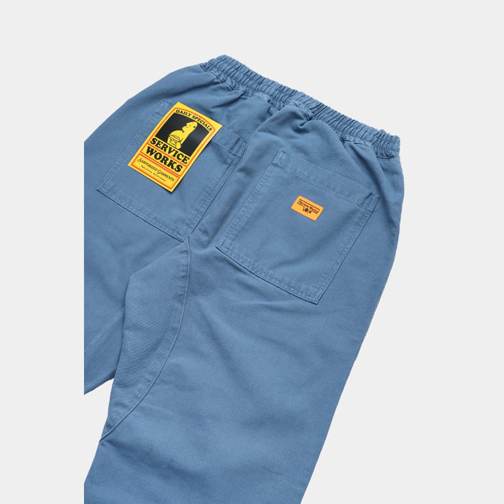 Service Works Classic Canvas Chef Pants - Work Blue