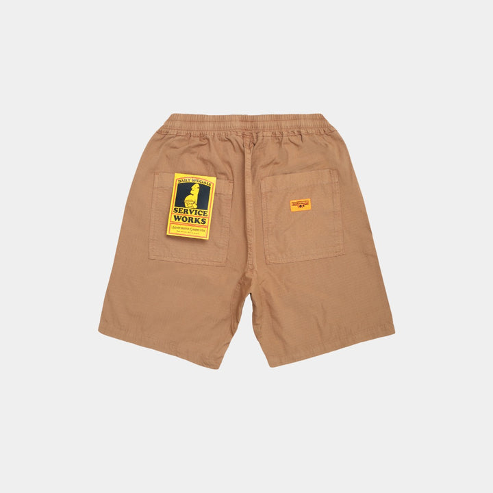 Service Works Classic Ripstop Chef Shorts - Mink