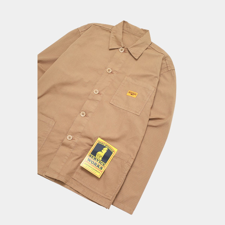 Service Works Ripstop Coverall Jacket - Mink