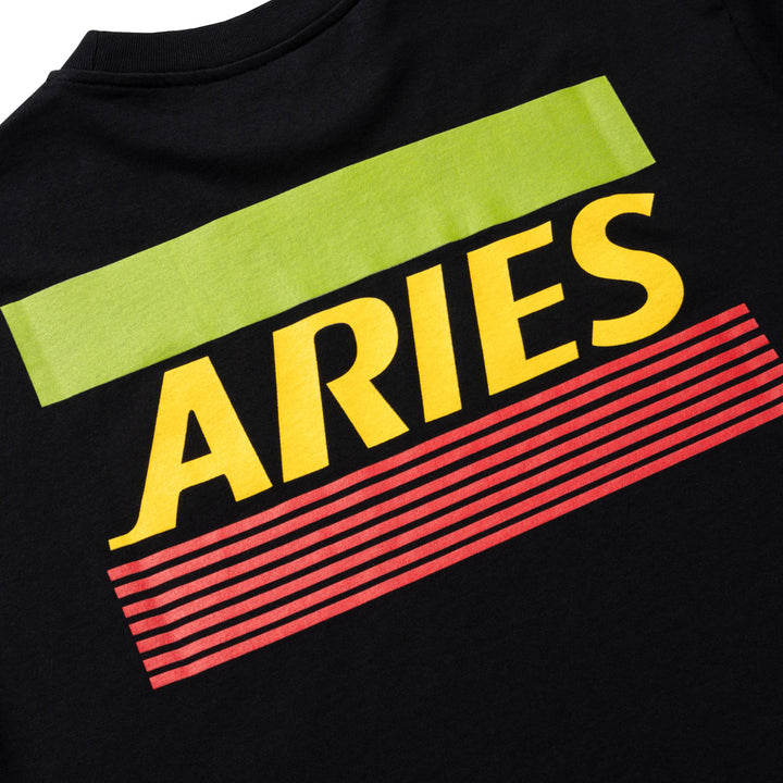 Aries Credit Card L/S T-Shirt - Black