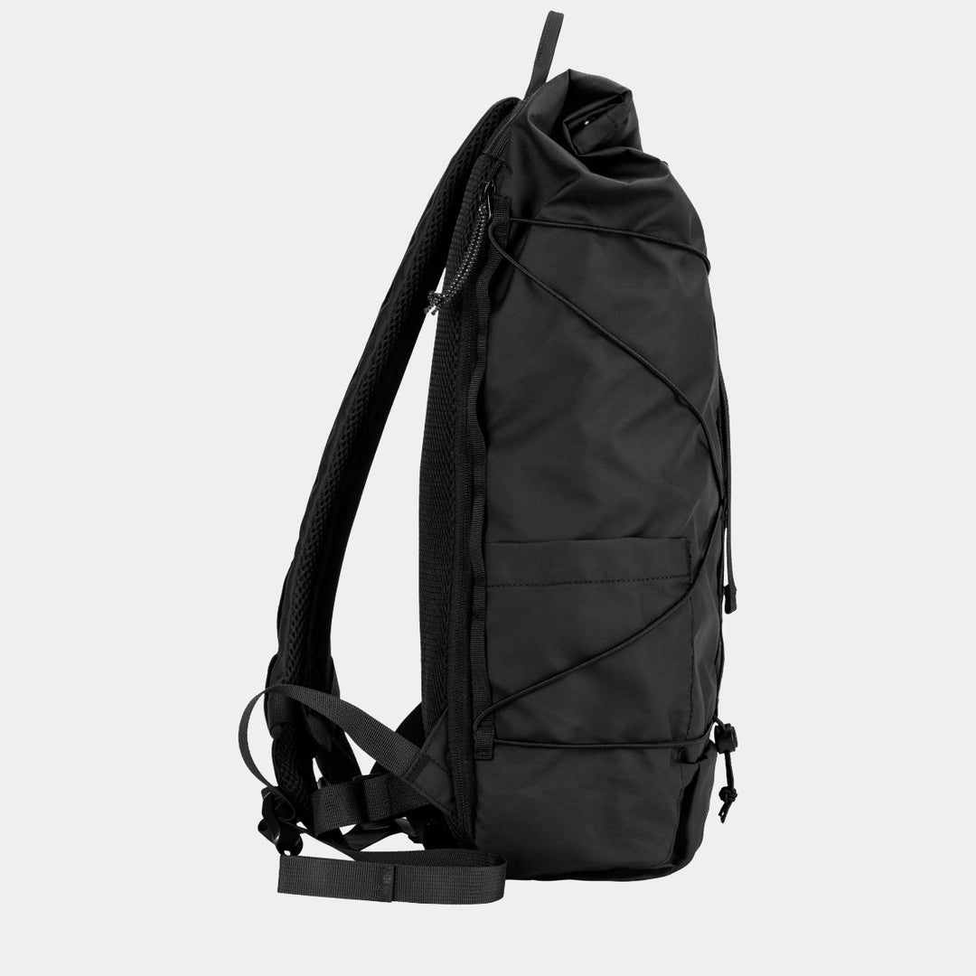 Elliker Dayle Roll Top Backpack - Black