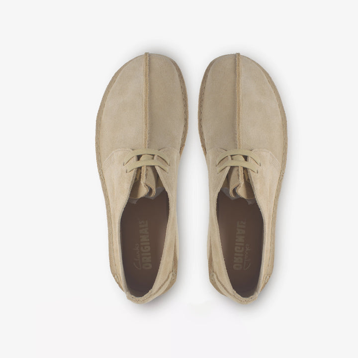 Clarks Originals Desert Trek Shoes - Maple Combi