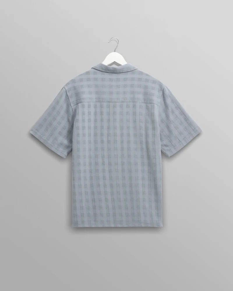 Wax London Didcot Shirt - Pale Blue