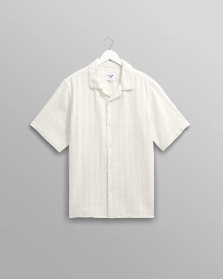 Wax London Didcot Shirt - Ecru