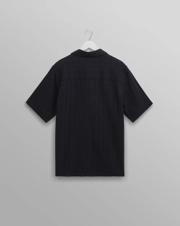 Wax London Didcot Shirt - Navy