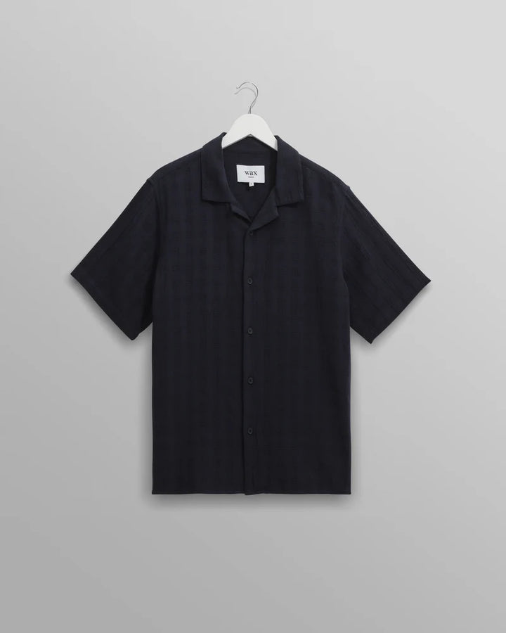 Wax London Didcot Shirt - Navy