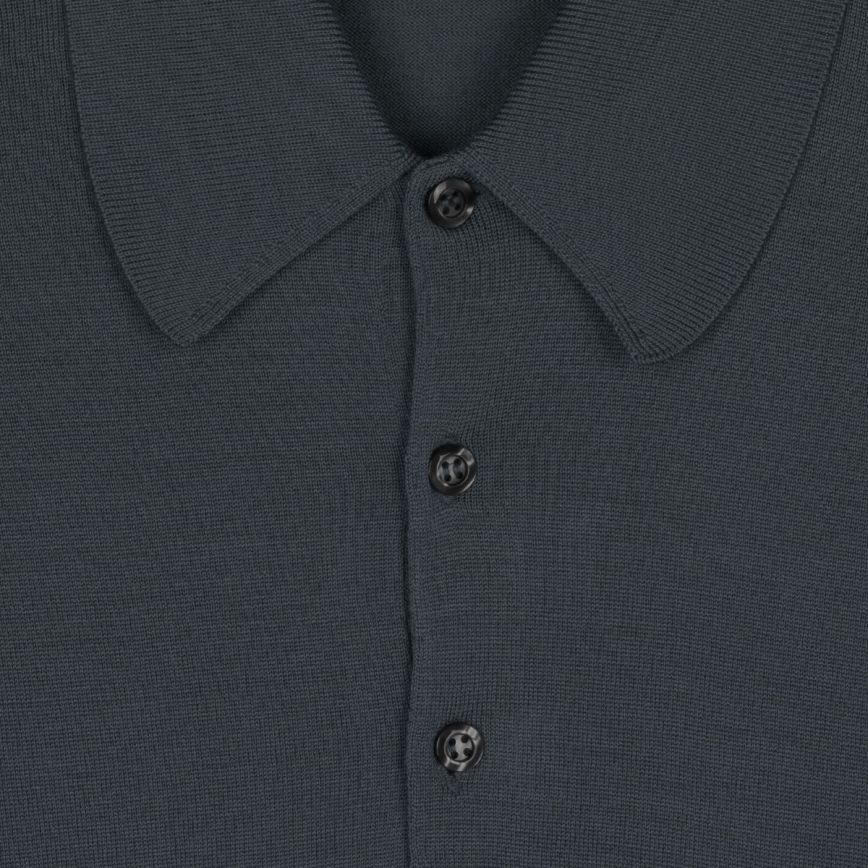 John Smedley Dorset Shirt - Slate Grey