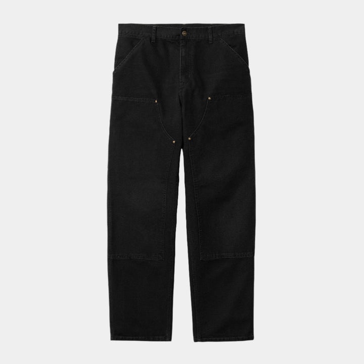 Carhartt WIP Double Knee Pant - Black Aged Canvas