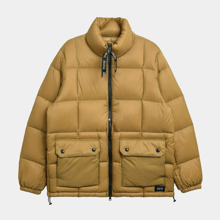 Taion Mountain Packable Volume Down Jacket - Beige