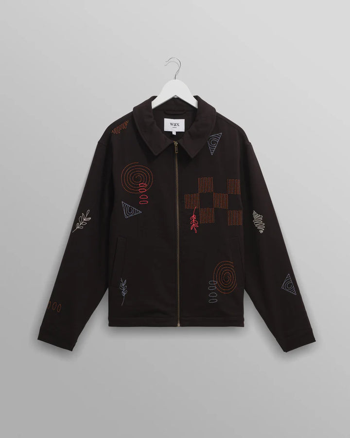 Wax London Eldon Jacket - Black/Multi