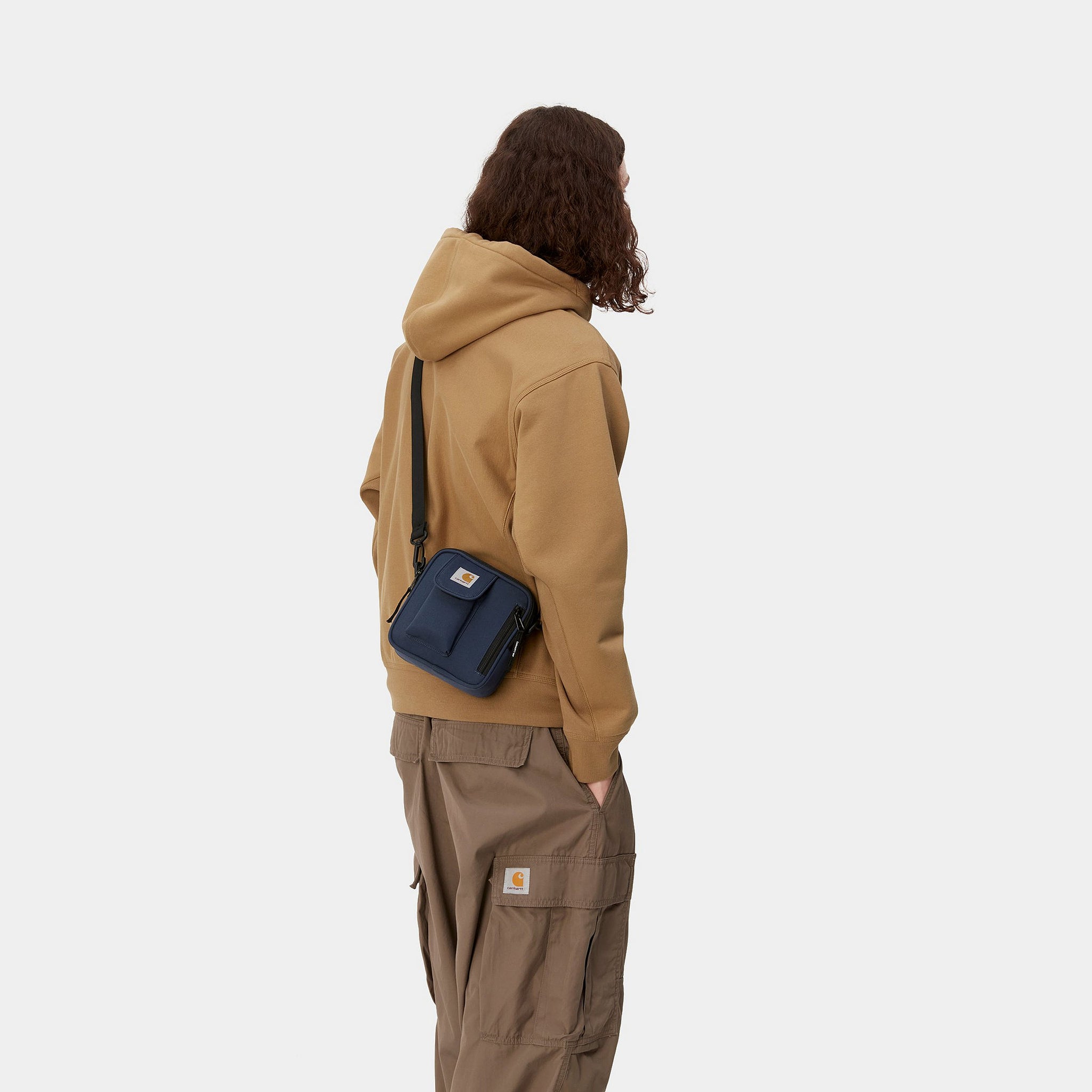 Carhartt WIP Essentials Shoulder Bag - Blue – The Modern Draper