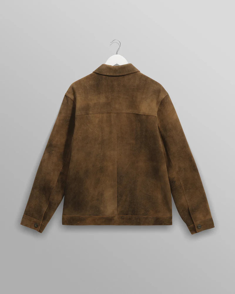 Wax London Fen Jacket - Vintage Brown