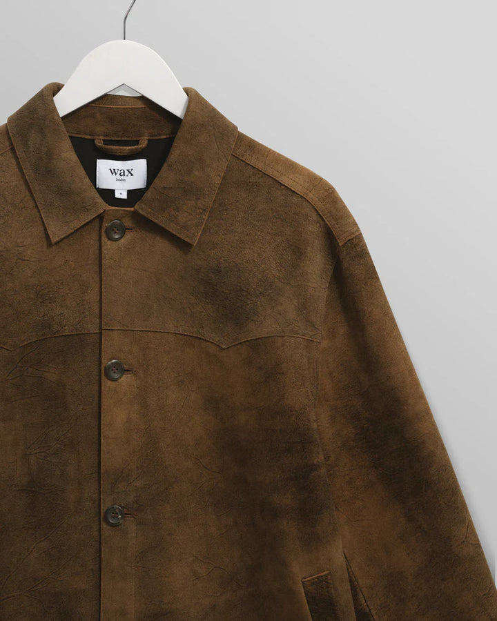 Wax London Fen Jacket - Vintage Brown