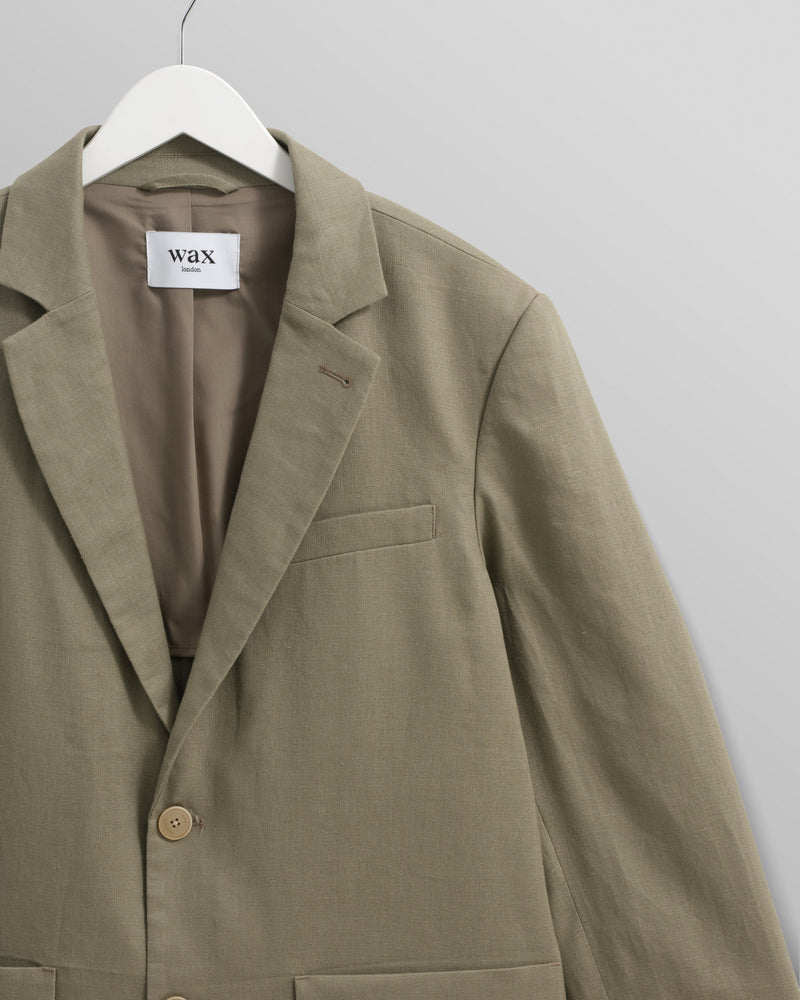 Wax London Fintry Blazer - Khaki