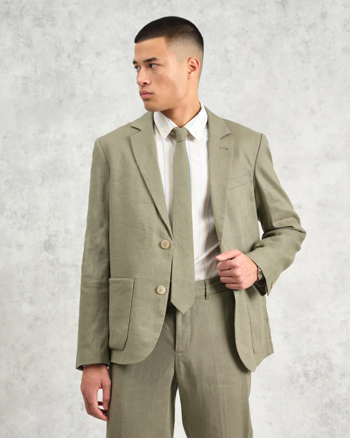 Wax London Fintry Blazer - Khaki